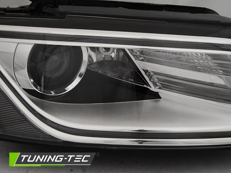 LED Tagfahrlicht Scheinwerfer für Audi Q5 12-17 chrom